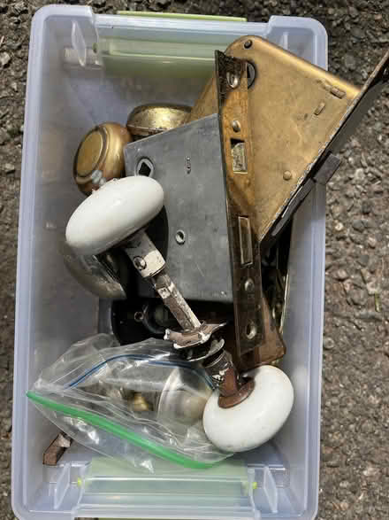 Photo of free Antique doorknobs (Highland Park) #2