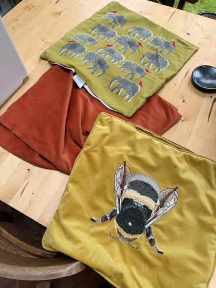 Photo of free Cushion cases (St Albans, AL1) #1