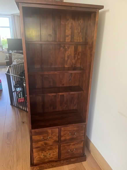 Photo of free Next Mango Wood bookcases (West Kirby) #3