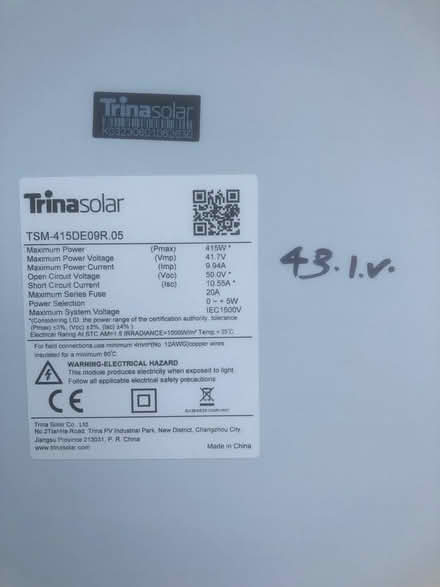 Photo of free 2 x Solar panels (BA6) #2