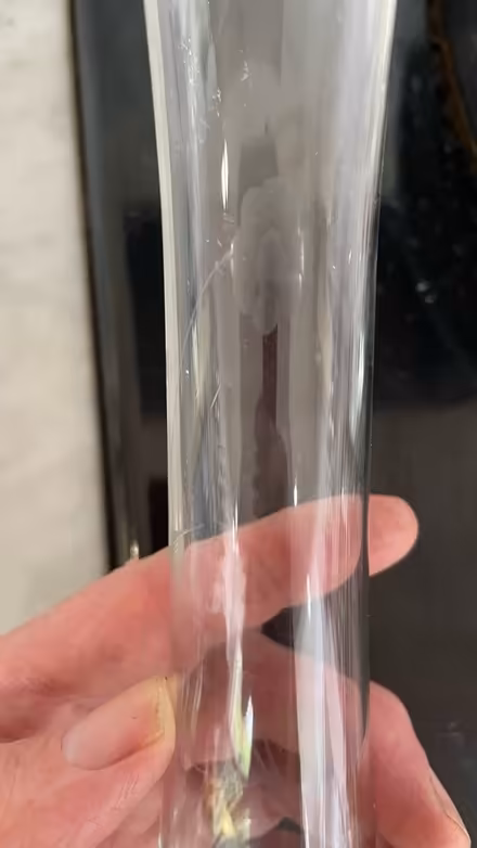 Photo of free Hour Shaped Glass Vase (New forest, Bramshaw) #2