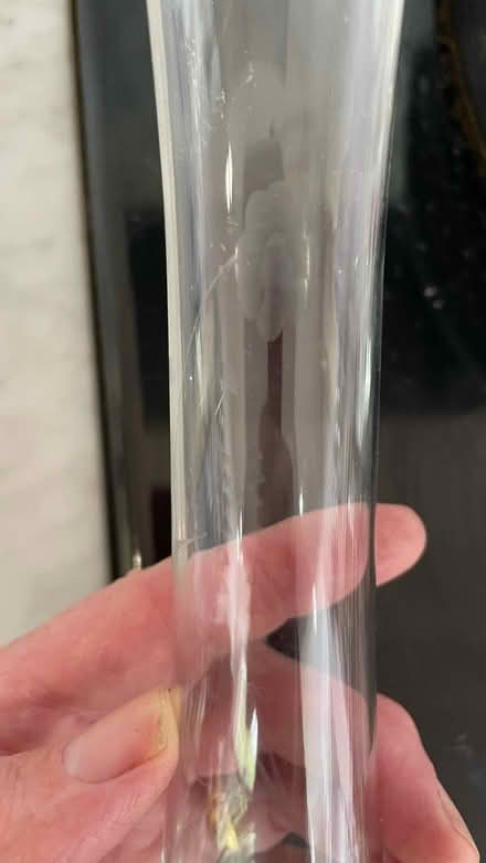 Photo of free Hour Shaped Glass Vase (New forest, Bramshaw) #2