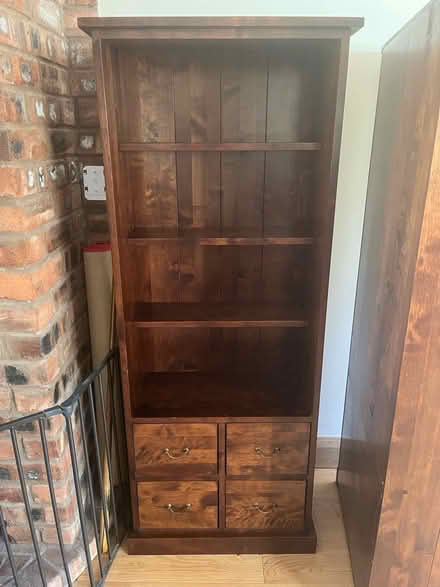 Photo of free Next Mango Wood bookcases (West Kirby) #4