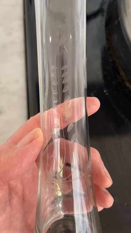 Photo of free Hour Shaped Glass Vase (New forest, Bramshaw) #3