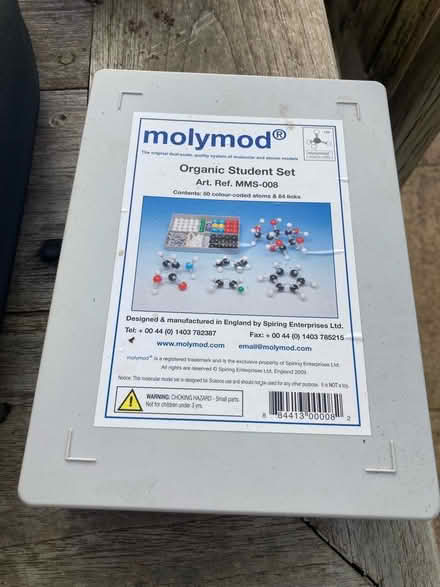 Photo of free Chemistry model set (Streethay) #2