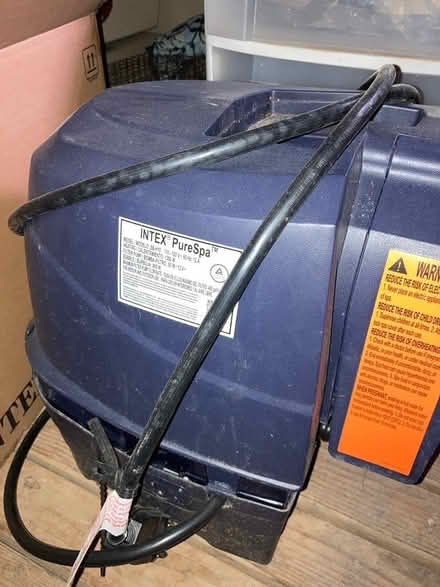 Photo of free Hot tub motor with leaky pipe (Vashon Island) #1