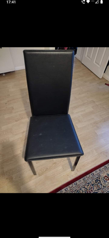 Photo of free Two black chairs (Midhurst) #1