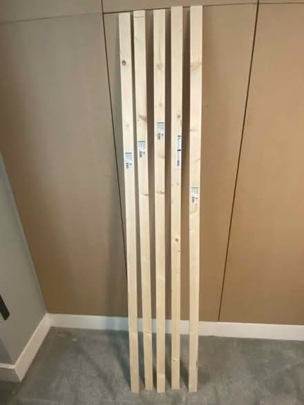 Photo of free 5 plain wood batons (Clapham SW4) #1