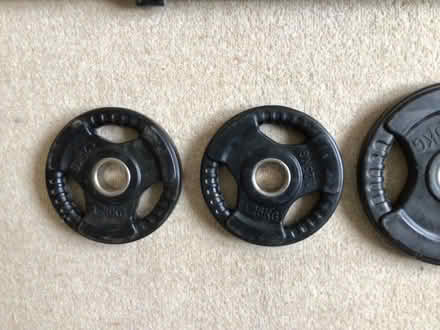 Photo of free Weights and bar (Bracknell RG12) #4