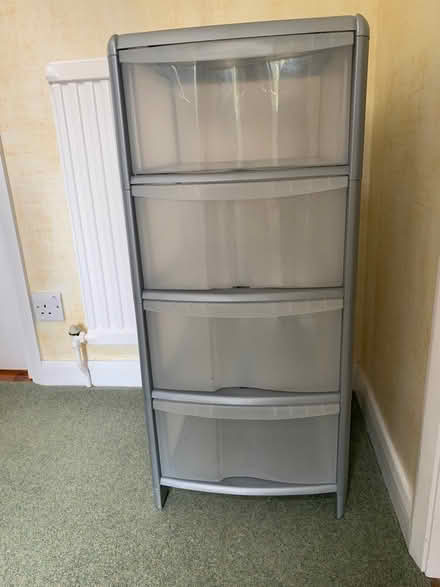 Photo of free Set of plastic drawers (West Byfleet) #1