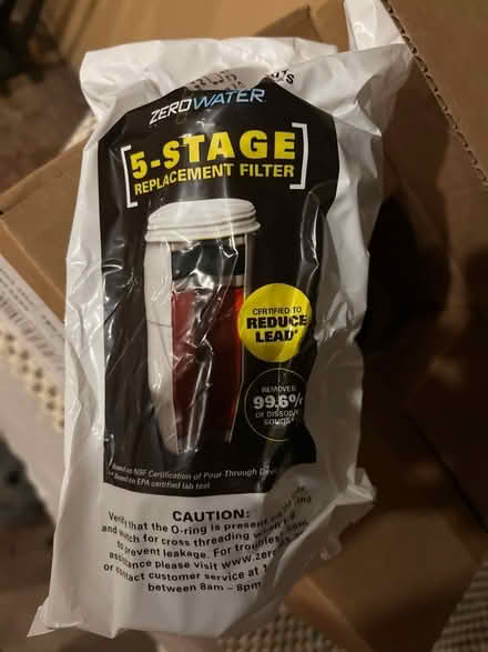 Photo of free 6 Replacement Filters for ZeroWater (Portage Park, Chicago) #1