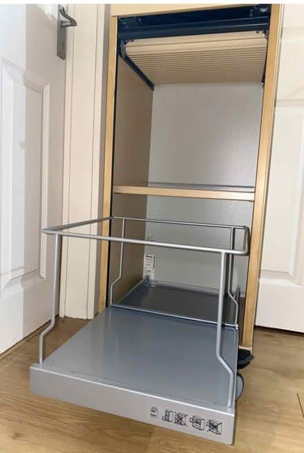 Photo of free Locking storage cupboard on wheels (Guildford GU1) #3