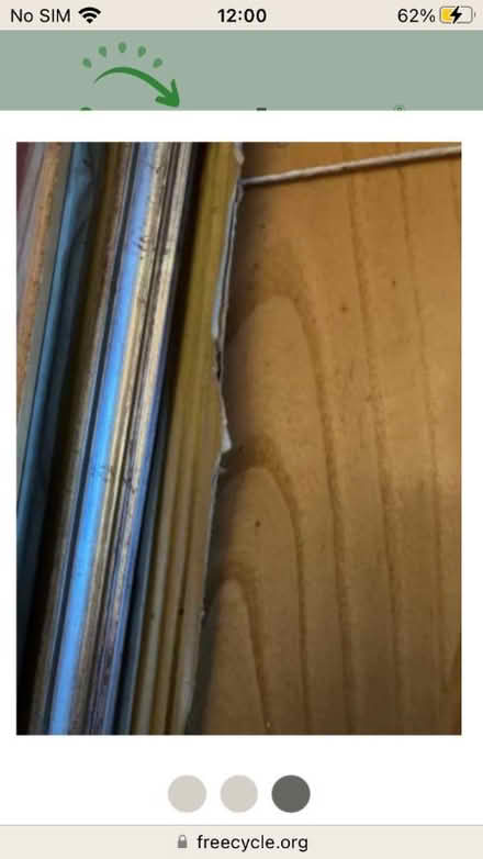 Photo of free Five old picture frames (no glass or backing) (Silverknowes EH4) #3