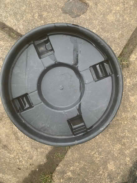 Photo of free Plant saucer with wheels (Forest Green) #2