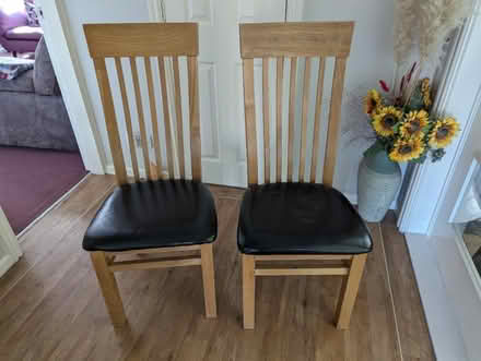 Photo of free 2 dining room chairs (WF4) #1