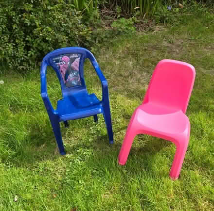Photo of free 2 chicken plastic chair (Treliske TR1) #1