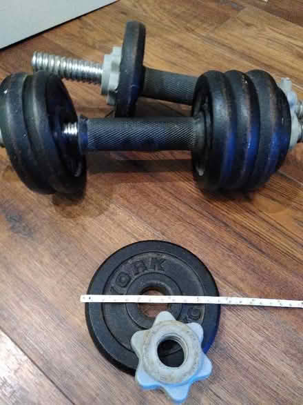 Photo of 5kg weights for dumbbells (Thornton Heath CR7) #1