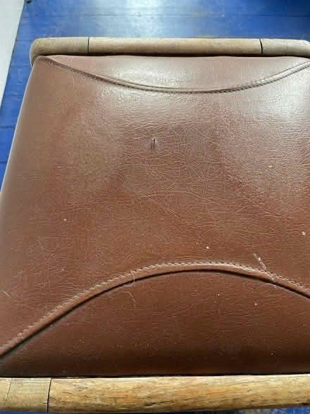 Photo of free Wooden stall with leather seat (Heaton Chapel SK4) #4
