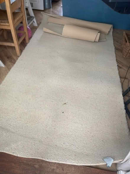 Photo of free Brand new 100% wool carpet, Beige/cream (Edenbridge TN8) #1