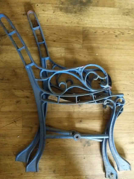 Photo of free Garden bench ends (Rowde SN10) #1