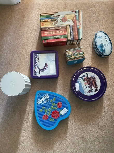 Photo of free Assorted tins (Emerson’s green, BS16) #1