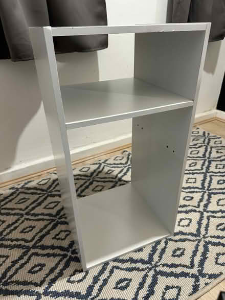 Photo of free Small white bookcase (Longbrnton NT NE12) #1