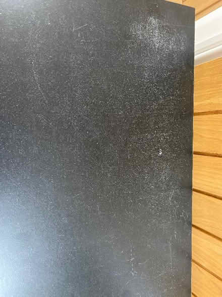 Photo of free Small black desk (Bracknell Forest RG40) #1