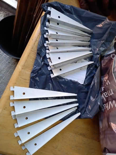 Photo of free Metal Shelving hangers (St. Albans AL1) #1