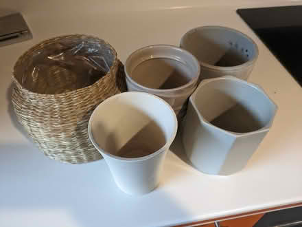 Photo of free selection of empty plant pots (RH4) #1