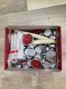 Photo of free Box of tea lights and candles (Harbury CV33) #1