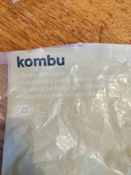 Photo of free Kombu soft close hinges (Cassiobury, Watford WD17) #1