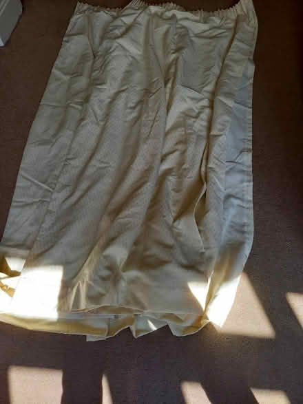 Photo of free Cream curtains (Norbiton KT2) #1