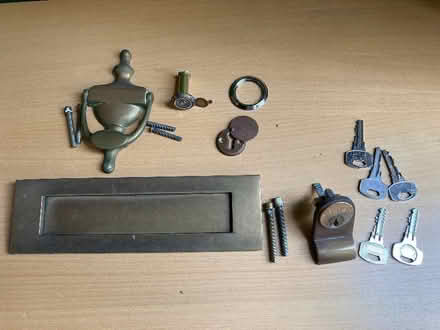Photo of free Brass front door fittings (Chapel End E17) #1