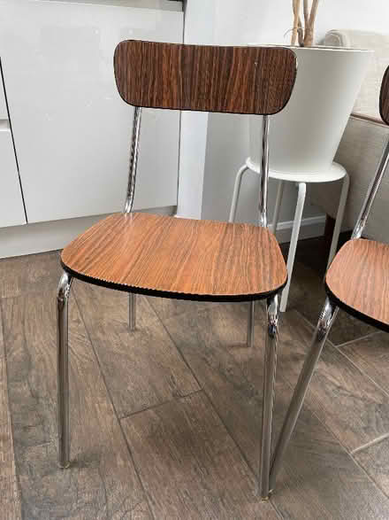 Photo of free 2 retro dining chairs (Low Leighton SK22) #3