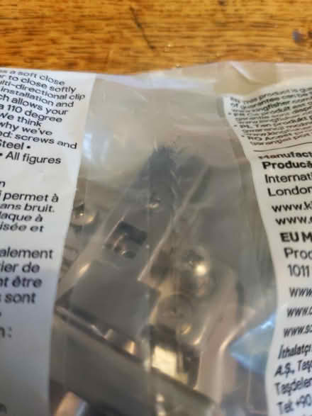 Photo of free Kombu soft close hinges (Cassiobury, Watford WD17) #3