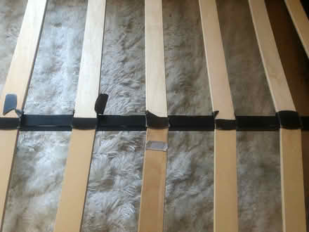 Photo of free Queen headrest and bed frame (Madison Valley) #4