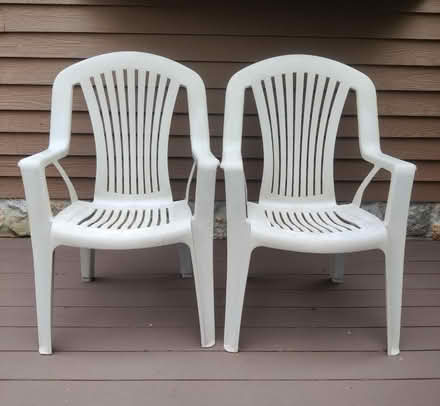 Photo of free Outdoor chairs (Monroe CT) #1