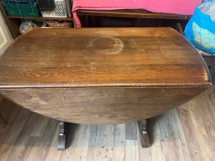 Photo of free Solid Wooden Dropleaf Table (Pleasley, Mansfield NG19) #2