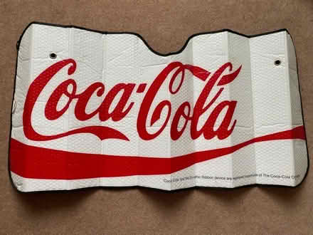 Photo of free Coca Cola car sun shade (S12 Charnock Sheffield) #1