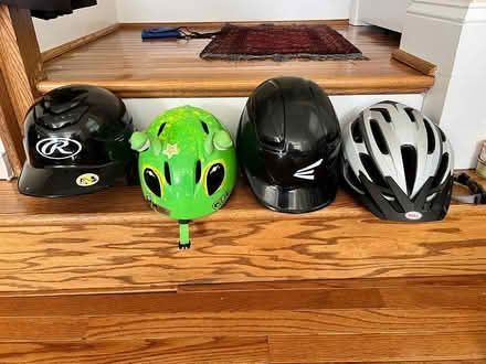 Photo of free Helmets - bike, baseball, ski (16th St. Heights) #1
