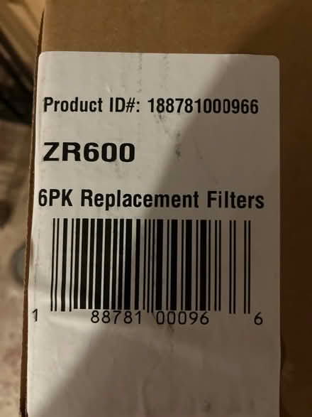 Photo of free 6 Replacement Filters for ZeroWater (Portage Park, Chicago) #3