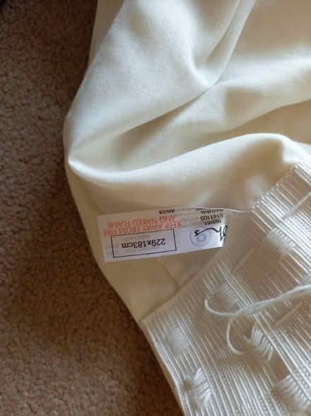 Photo of free Cream curtains (Norbiton KT2) #3