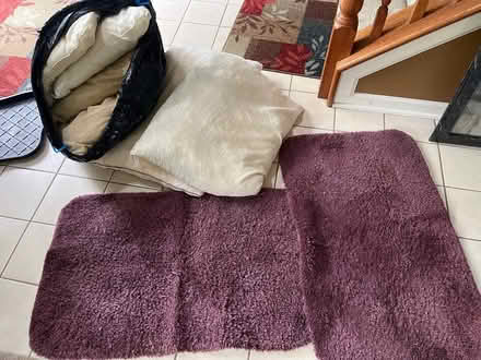 Photo of free Pillows & bath mats (east Carpentersville) #1