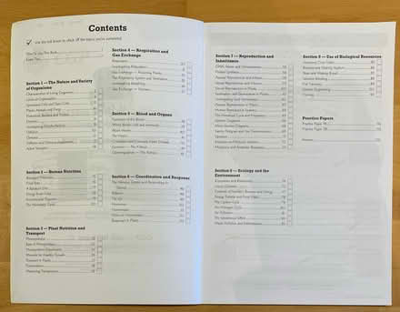Photo of free Edexcel GCSE biology exam practice (East Malling) #2