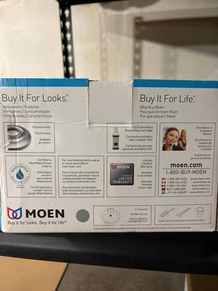Photo of free Moen Brand Adler Bathroom Faucet (Portage Park, Chicago) #3