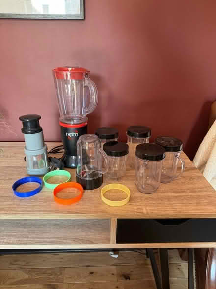 Photo of free Rapido blender with accessories (CH44) #1