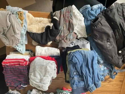 Photo of free Baby clothes 6-9 months (Hove Station) #1