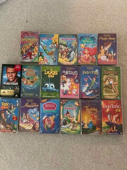 Photo of free VHS Disney tapes (Warlingham) #1