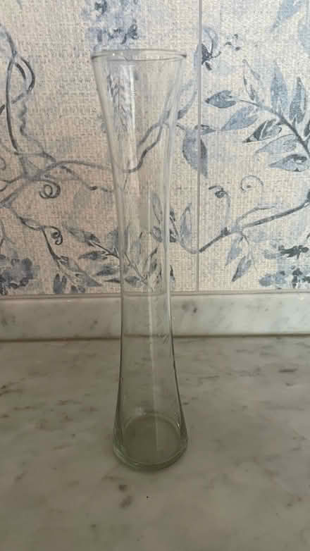 Photo of free Hour Shaped Glass Vase (New forest, Bramshaw) #1