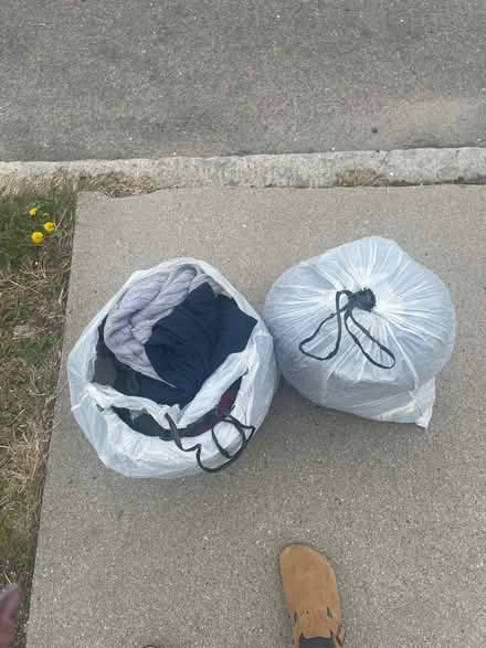 Photo of free [Curb Alert] Clean Clothes (Mid Cambridge) #1